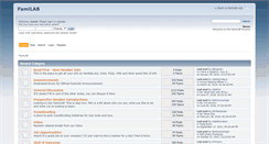 Desktop Screenshot of forums.familab.org